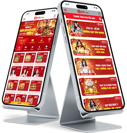 Giao diện cá cược thể thao J88VIP1 Nổ Hũ trên điện thoại di động